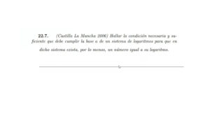 <strong>Funciones exponenciales y logarítmicas</strong> (Castilla la Mancha 2006)